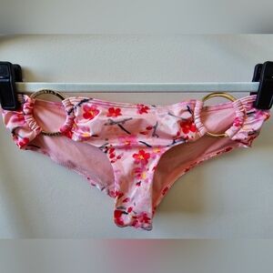VS low rise floral bikini bottoms